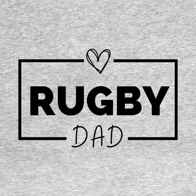 Funny Rugby Dad by Lottz_Design 